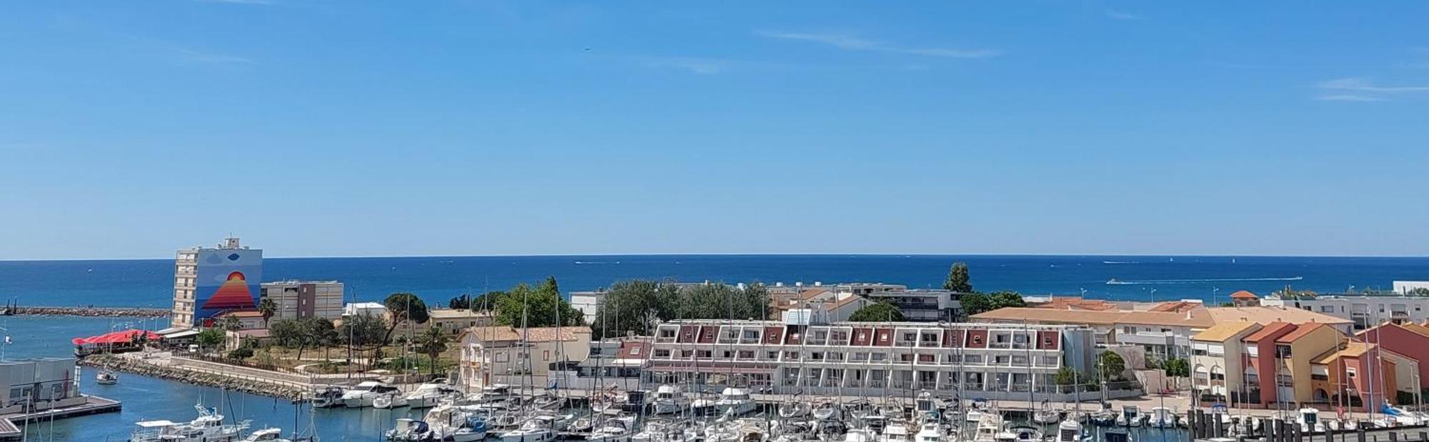 Studio Cabine Vue Mer Carnon-Plage Extérieur photo