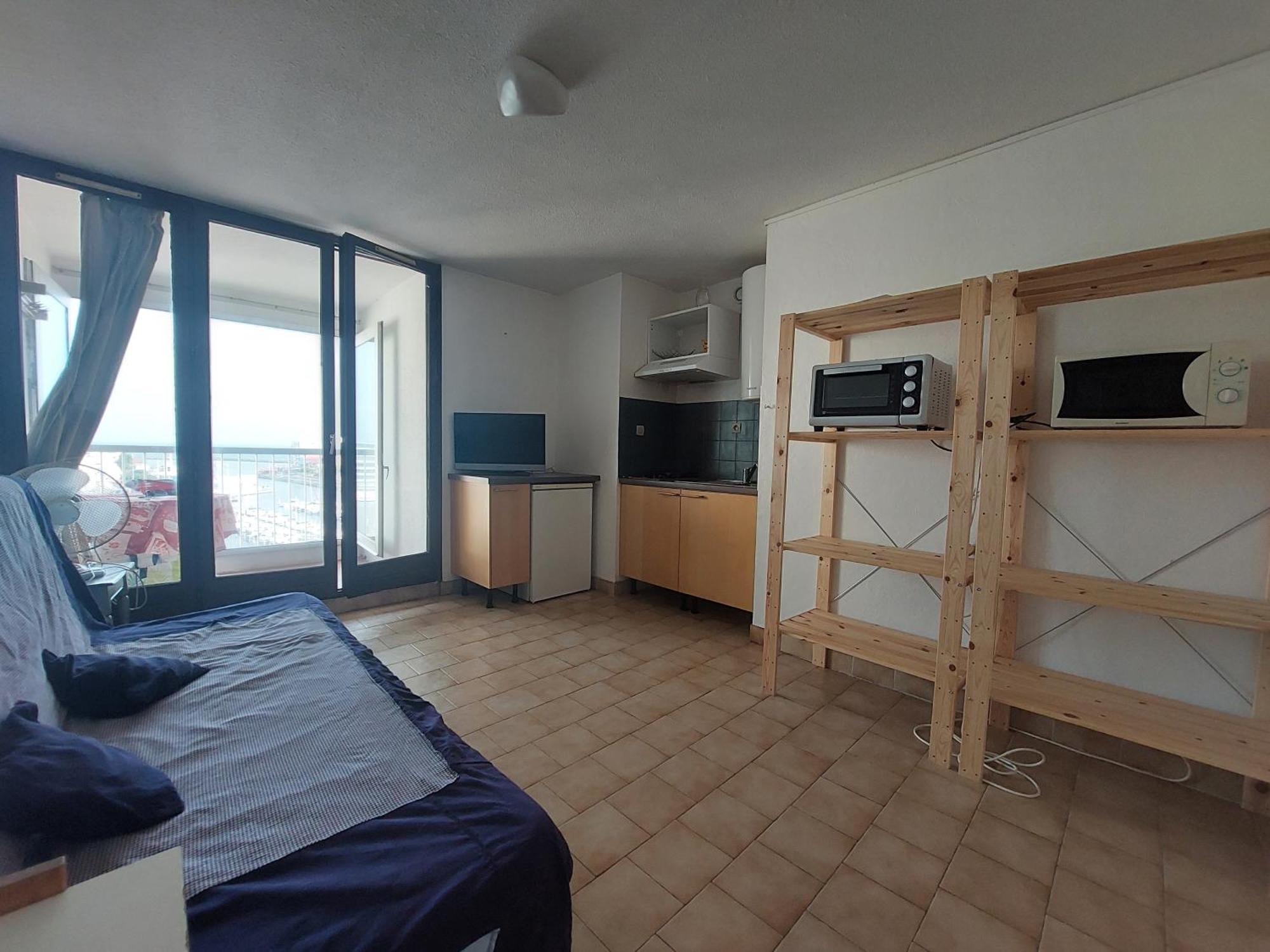 Studio Cabine Vue Mer Carnon-Plage Extérieur photo