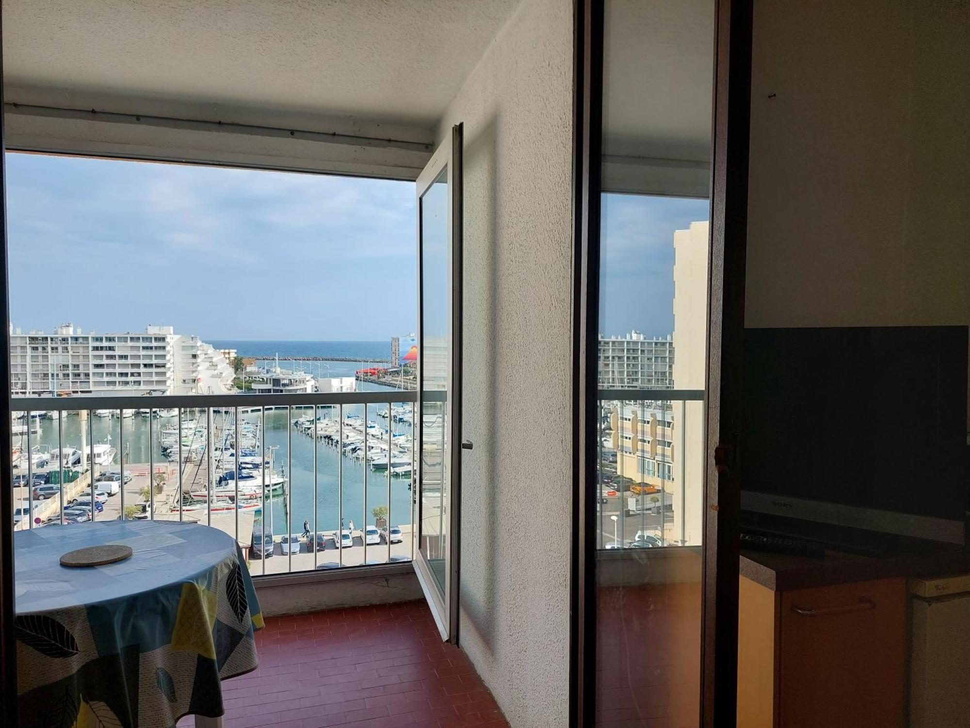 Studio Cabine Vue Mer Carnon-Plage Extérieur photo